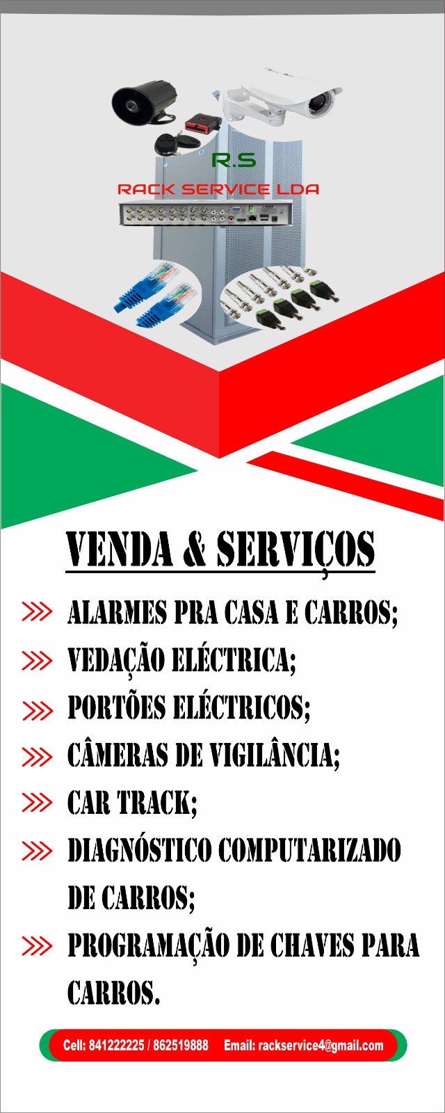 servicos sendo oferecidos